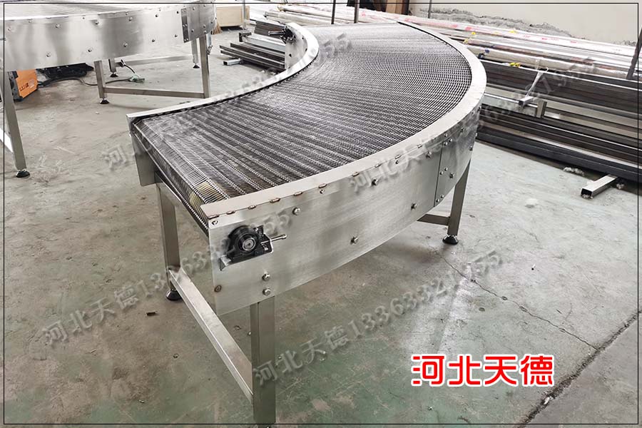 網帶轉彎機
